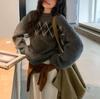 Women's Fair Isle Argyle Crew Neck Pullover Sweater - Autumn/Winter Casual Slim Fit Knit Top