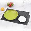 Heat-Resistant Silicone Sink Mat: Non-Slip Drain & Dry Mat for Kitchenware, Fruits, and Veggies