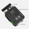 HRD-777 Full-Band Mini Radio with BT Speaker Portable AM FM Radio Creative Gyro Design Radio Emergency Radio for Indoor Outdoor