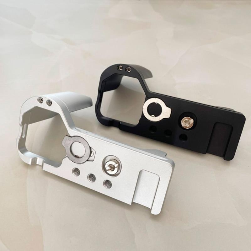 L Bracket Mounting Plate Hand Grip Compatible For ZV E10 Camera Lightweight And Durability Wood Hand Grip