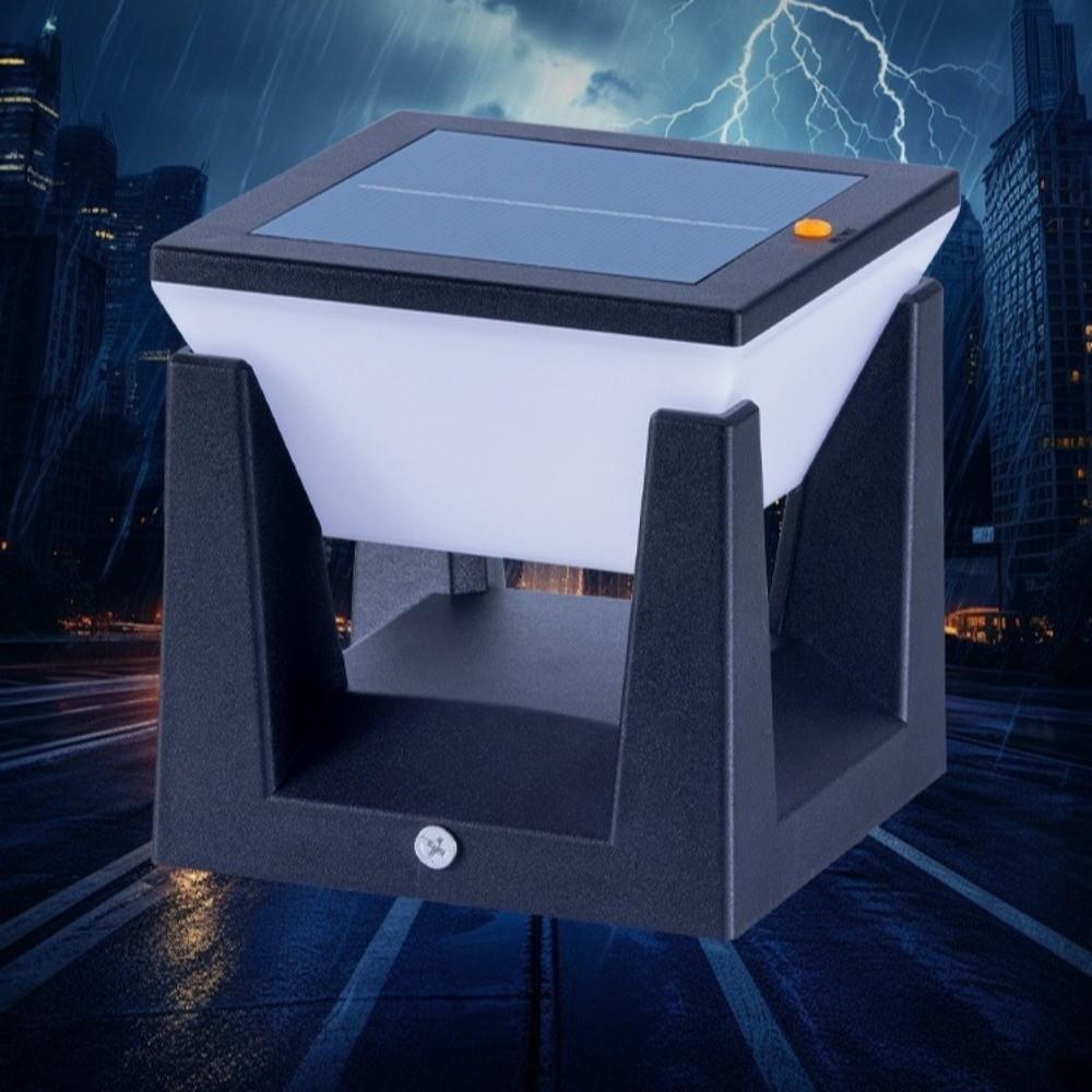 Waterproof Outdoor Pillar Lamp Efficient LED Pillar Light Lawn Decor Deck Lantern  Garden