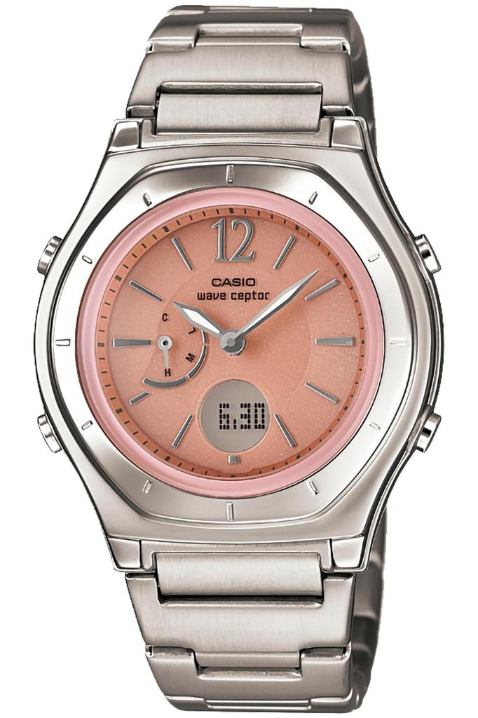 Casio Wave Ceptor Solar Watch Silver Radio-Controlled LWA-M160D-4A1JF