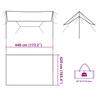 Blue Tarp 420x440 cm Waterproof
