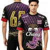 Thailand Team Sports Short-sleeve Jersey Football Fan Souvenir Breathable Training Match Clothing