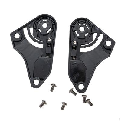 2 Pieces Helmet Base Motorbike Accessories Professional Equipment Easy To Install Replace Parts for