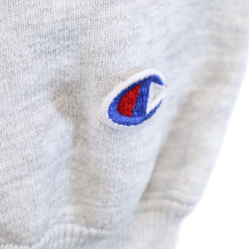 Champion 90s Made in USA Vintage Embroidered Tag Memorial BUCKNELL Long sleeve Reverse Weave Sweatshirt trainer Men's Used