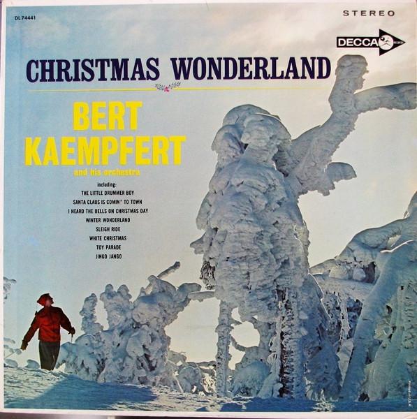 LP Record BERT KAEMPFERT Christmas Wonderland DL74441 DECCA 1966 US Pop Used