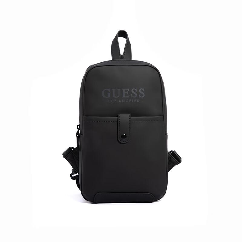 GUESS Men's Casual Crossbody Chest Bag