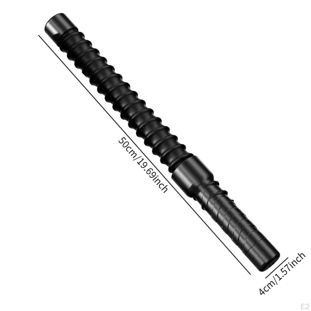 2 Stück Fitnessstange Trainingsstöcke Bequemer Rutschfester Griff Heim-Fitnessstudio Schwerlast Federstahl für