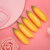 5pcs Banana Shaped DIY Empty Lipstick Tube Lip Balm Bottle Container Inner Diameter 12.1mm
