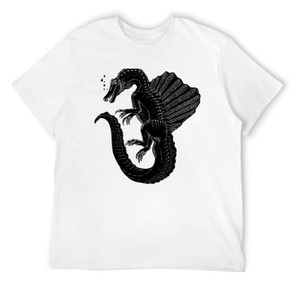 Spinosaurus T-Shirt summer tops anime shirt funny meme t-shirts plus size clothes mens workout shirts