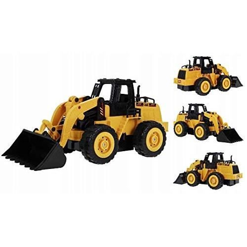 Camion À Télécommande - TR-113S - Jaune - Non Toxique - 5 Canaux Fonctionnels