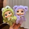 Cute Family Series Animals Vinyl Face Plush Forest Doll Pendant Backpack Decoration Gifts