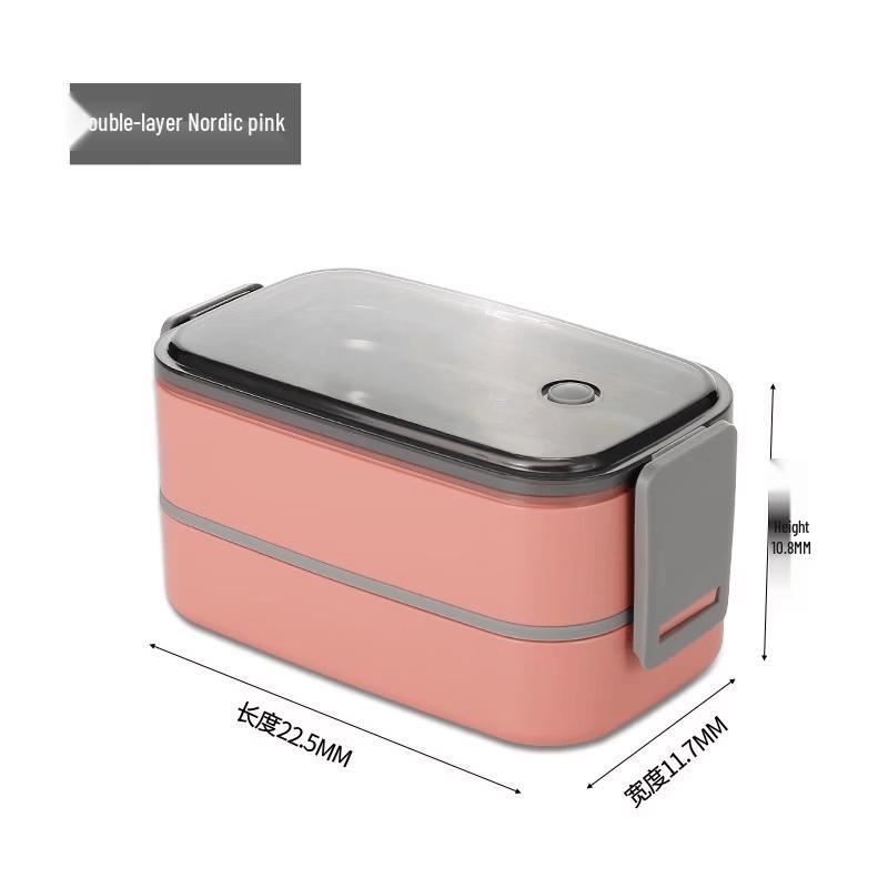 

Heatable 304 Stainless Steel Bento Lunch Box