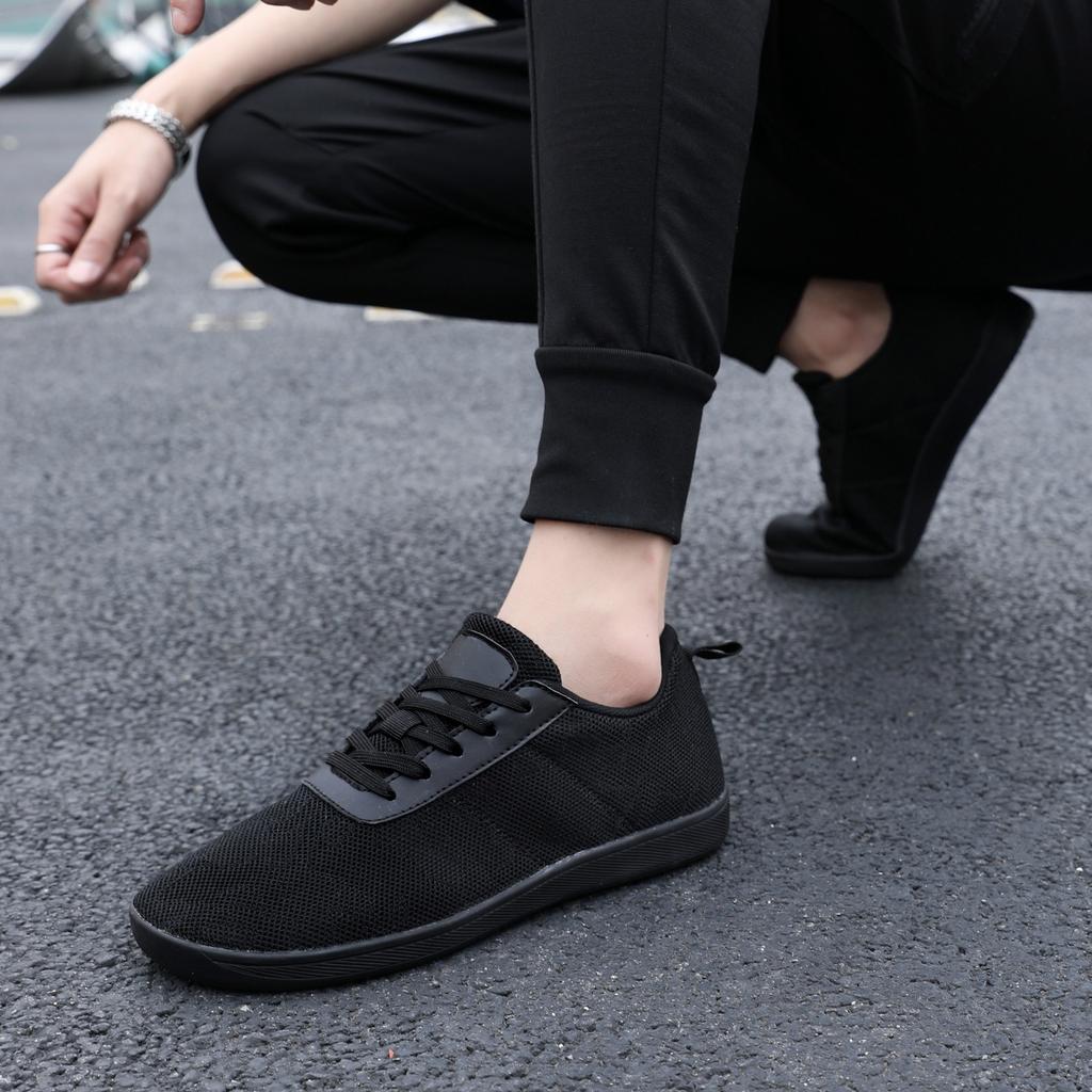 Casual shoes Fitness shoes Soft sole Non-slip comfortable breathable Men's and women's wide palm wide head shoes Barefoot casual shoes