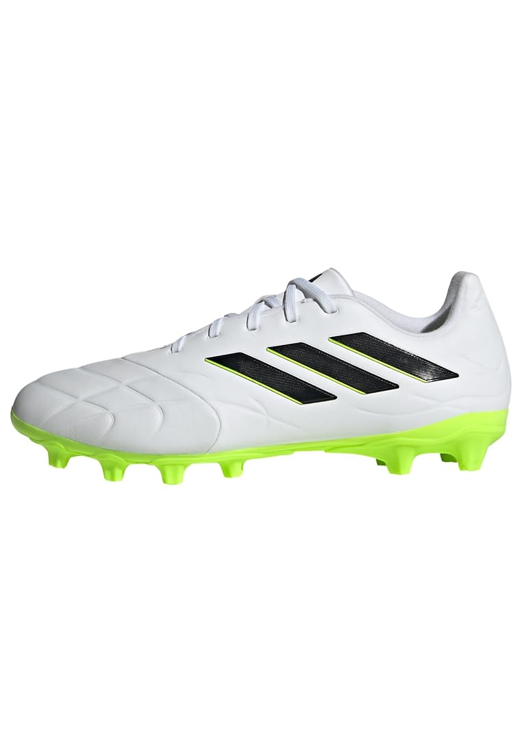 

Adidas Copa Soccer Cleats for Dirt and Artificial Footwear Lemon Size cm Pure.3 HG/AG Turf, LYW59, White/Core Black/Lucid (GZ2529), 25.0