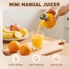 Lemon Squeezer Stainless Steel Manual Lemon Juicer Squeezer Portable Hand Juicer