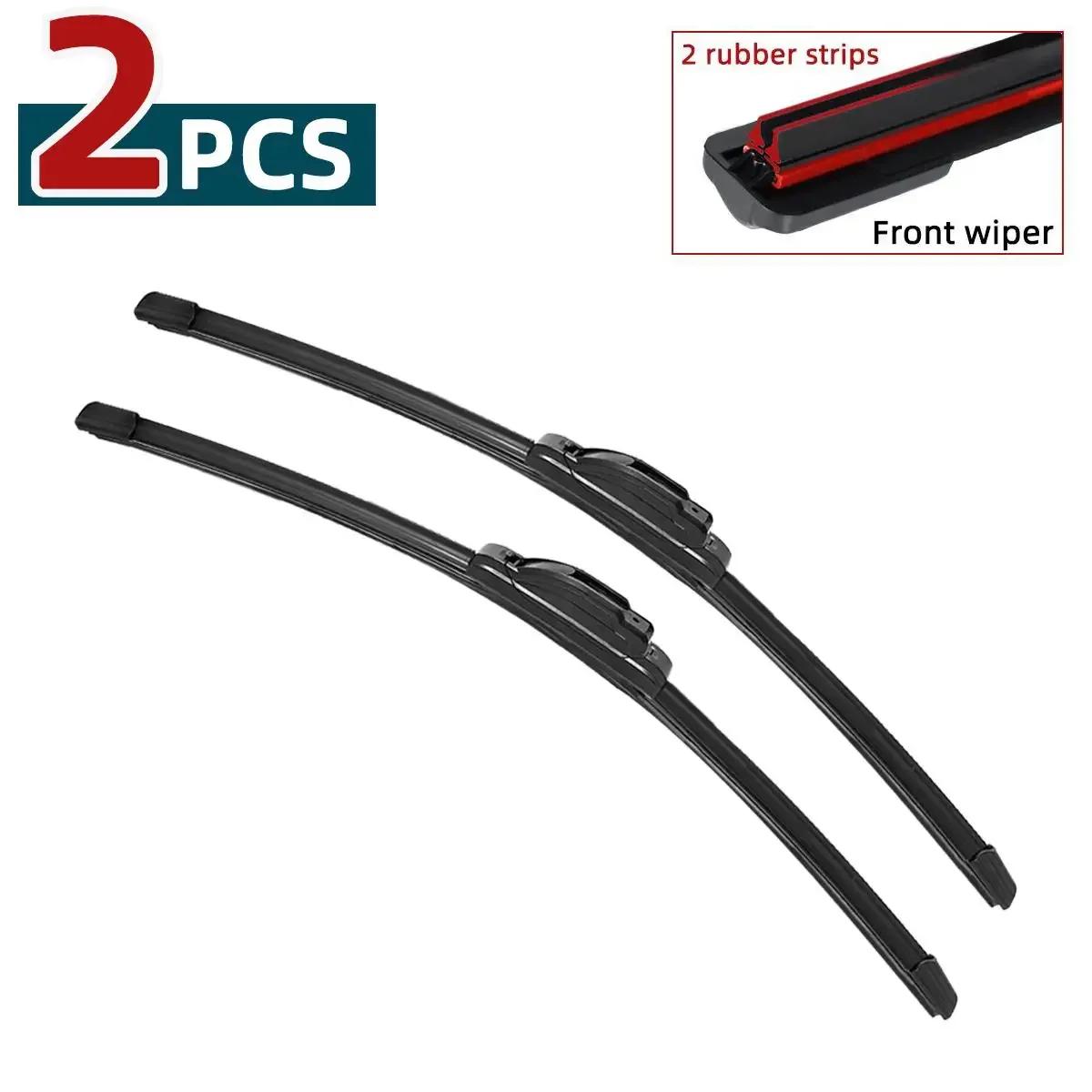Double Rubber Car Wiper Blades for 2012-2018 Lexus GS350 2012-2018Front Rear Windscreen Windshield Wipers Car Accessories 2 PCS