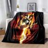 3D R-Resident Evil Gamer Area Blanket,Fashion Soft Cozy Living room Bedroom Sofa Bed Travel Blanket Child Birthday Gift