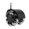 PU Office Chair Caster wheel 2 inch Mute Wheel Safe Chair Wheels