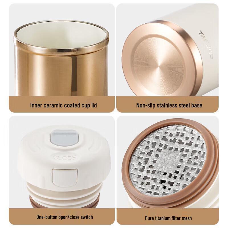 TAFUCO T6185 Ceramic Lined Vacuum Flask