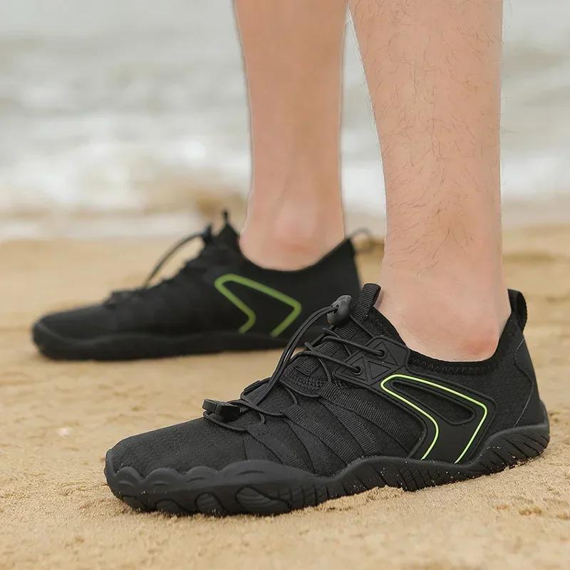Unisex Quick-Drying Breathable Sneakers Men Water Shoes Barefoot Shoes Women Aqua Wading Shoes Adults Outdoor Training Footwear