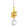 Windchimes Decoration Crystal Windchimes Yard Decorations Garden Decoration Gift for Women Mom Grandma for Home Lawn Porch Patio