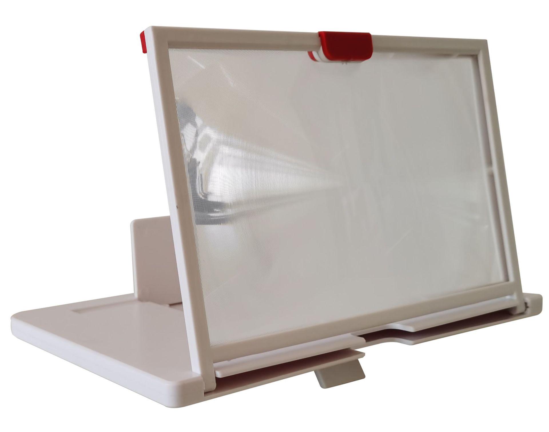 

10-inch 3D Mobile Screen Magnifier & Phone Holder белый