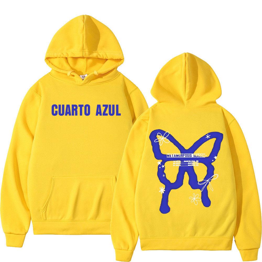 Butterfly Aitana Graphic Hoodie Men Women Hip-hop Harajuku Pullover Long-sleeved Winter Loose Casual Aesthetic Trendy Sweatshirt