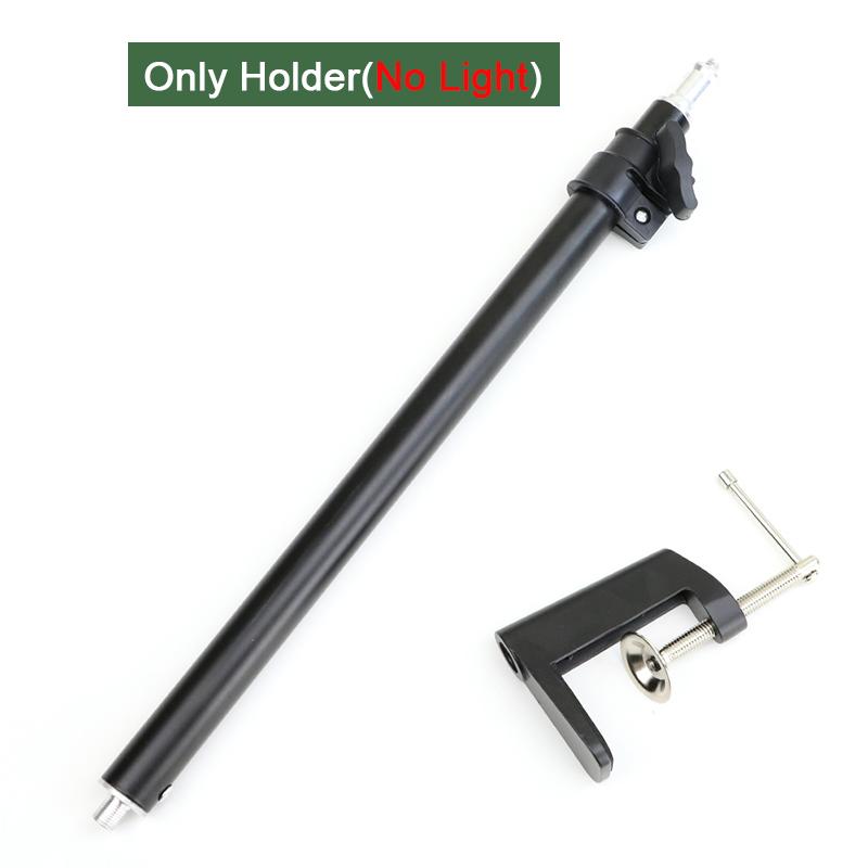 

Dimmable 10inch Led Video Light Panel With Monopod Mount 3200k-6000k Photography Lighting Remote Control For Youtube Video Lamp