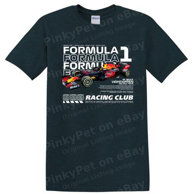 T-shirt Graphique Voiture de Formule 1 pour Passionnés de Voitures Design Cool Tee