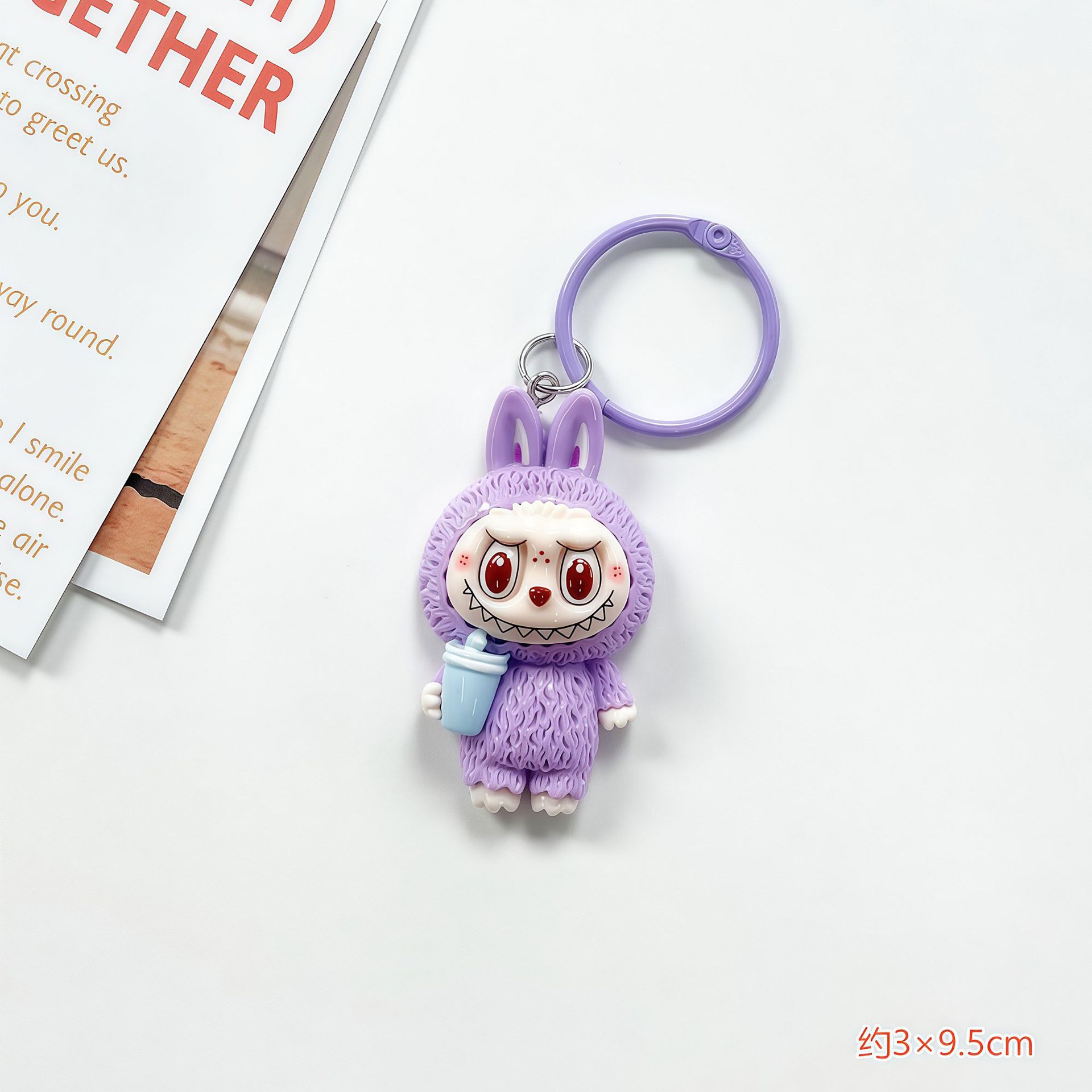 Keychain pendant, girl bag, student backpack pendant, girlfriend gift.