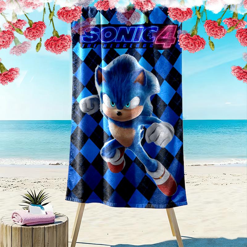 SONIC Beach Towel, A Must-have for Any Perfect Trip, Perfect Birthday, Holiday Gift For Family and Friends