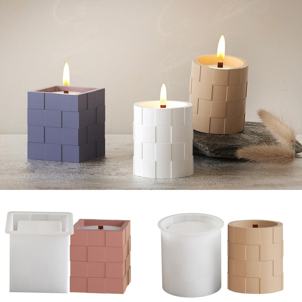 Silikonharpiksformer Håndverksformer Pennholderform Saftplanteplanterformer Lyskoppformer for Håndverk Ornament