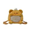 Butter Bear Itabag Shoulder Bag Plush Backpack With Adjustable Straps Shoulder