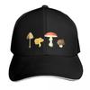 Autumn Mushrooms Vintage Mushroom Illustrations Baseball Cap Golf Cap Unisex Hat Ball Cap Birthday Golf Women Unisexs