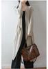 Women's Over-the-Knee Wool Cardigan: Warm, Loose, Slimming Knitwear for Autumn/Winter