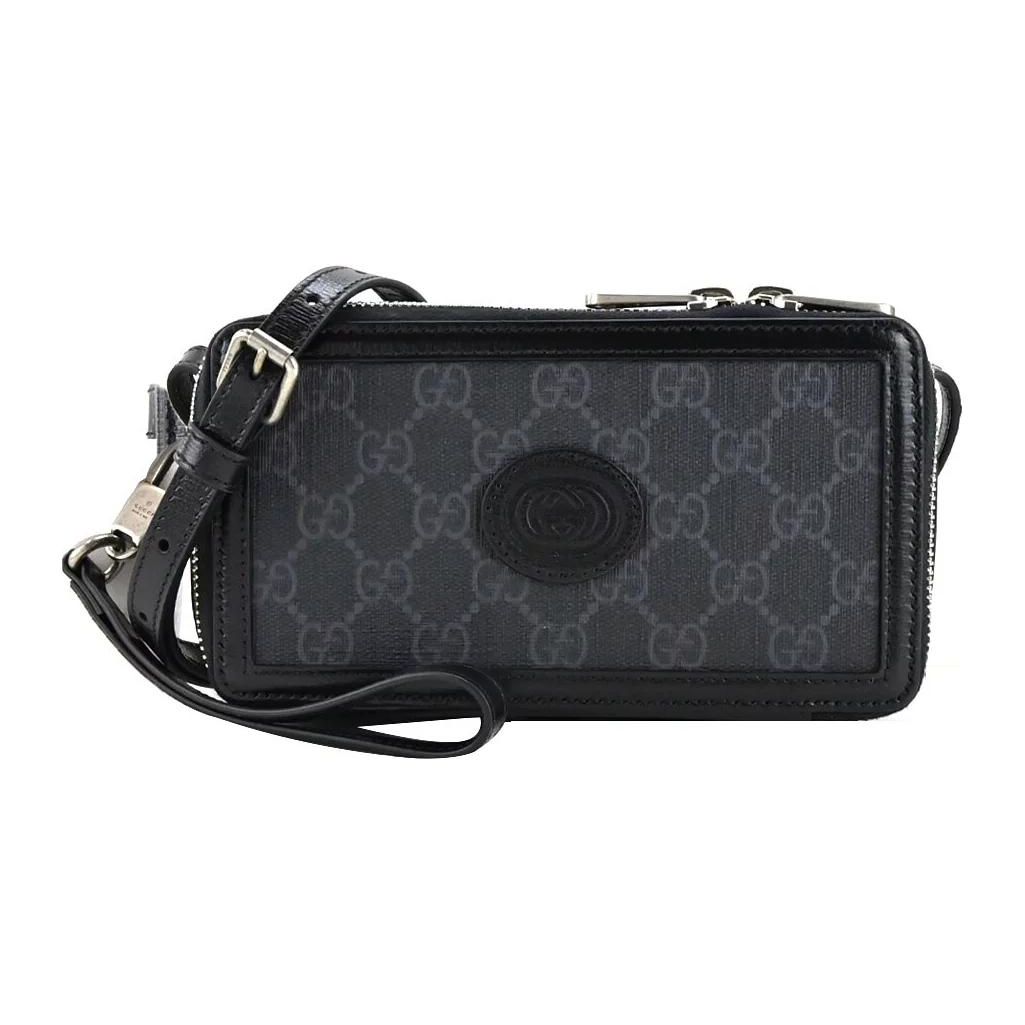 

Gucci Camera Bag GG Monogram Leather Trim Daily Wear 671674-92TCN-1000 Box(Basic Set+Box)