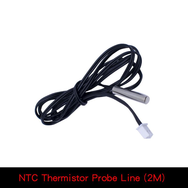 W1209 Blue/Red light DC 12V heat cool temp thermostat temperature control switch temperature controllerNTC 0.5 1 2 3M cable