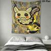 Mimikyu Star Wall Hanging Printed Fabric Blanket Decorative Tapestries for Bedroom Living Room Home Decor