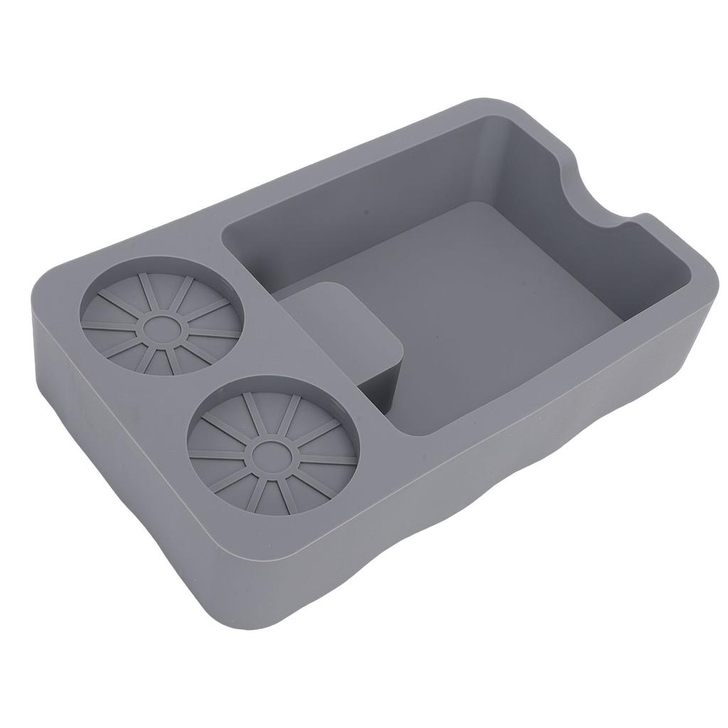 Silicone Coffee Knock Box Anti Slip Easy Clean Coffee Tamper Mat Coffee Powder Pad for Home Kitchen