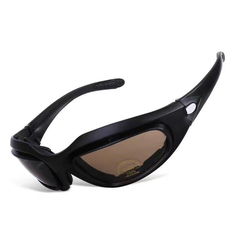 Tactical GogglesCSGoggles UV UV Protection Glasses Glare Reducing Polarized Biking Goggles Active NightGoggles