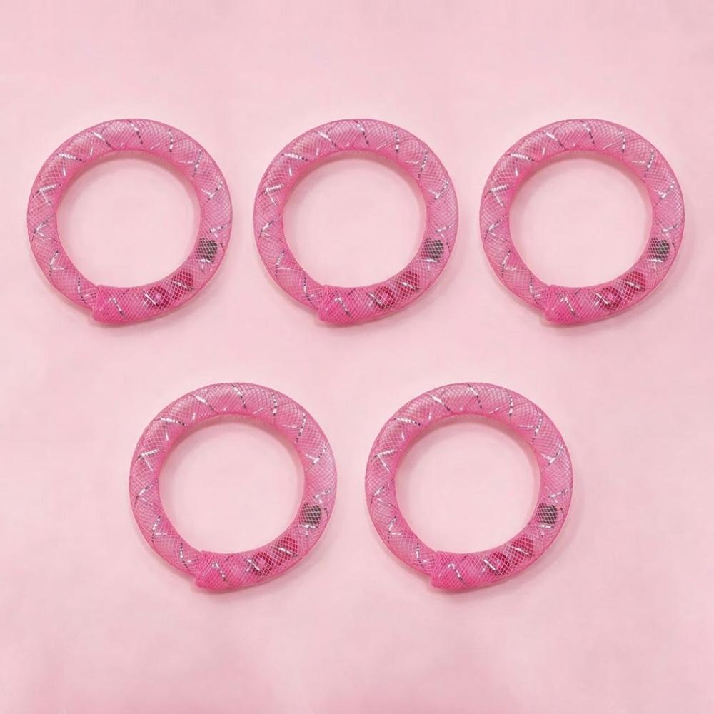 5Pcs Bouncing Spring Cat Interactive Grid Tube Bell Sounds Spring Cat Toy Indoor Outdoor