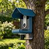 Feeder Stand for Bird Buddy Pro1/2, Stainless Steel Stable Mount with Locking Screws Design, Weather-Resistant Heavy Duty Bracket for Wall Outdoor