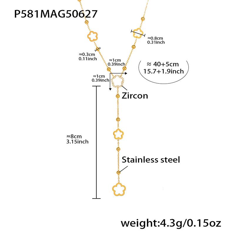 Много моделей из нержавеющей стали Подвеска-ожерелье Цветок Геометрия Любовь Модный темперамент Водонепроницаемые цепочки Ожерелье для женщин