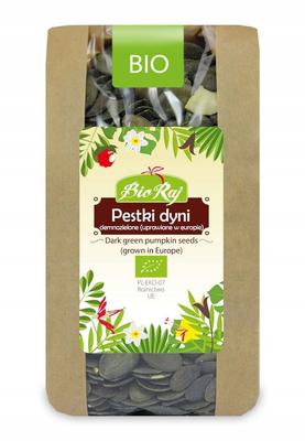 DARK GREEN PUMPKIN SEEDS ORGANIC (POLAND) 300 G - BIO RAJ