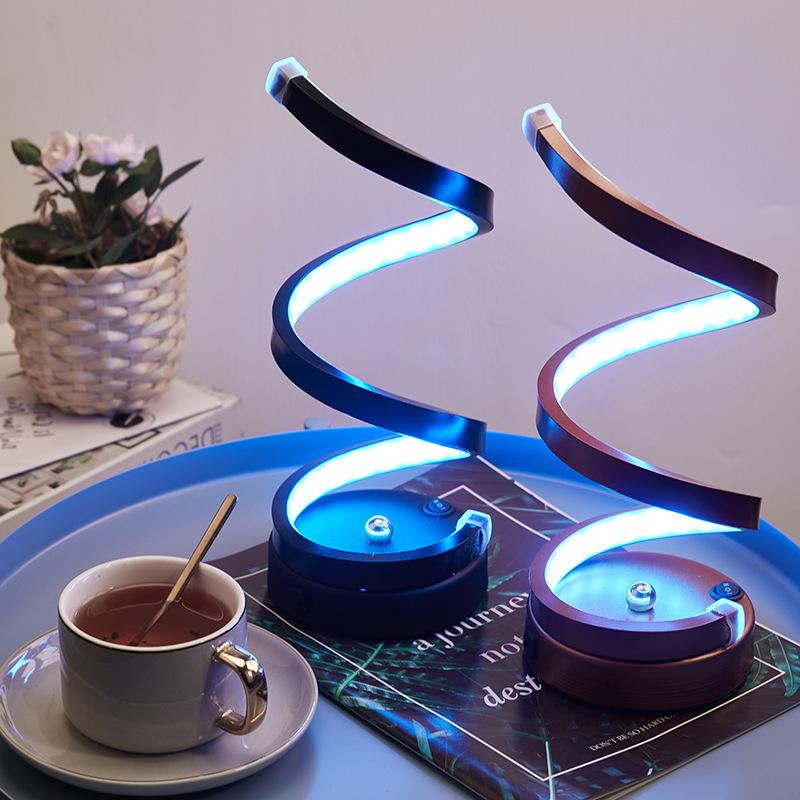 Snake-Shaped Plug-In Night Light: Creative Warm Bedside Table Lamp