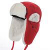 Winter Fleece Lined Russian-Style Trooper Hat With Ear Flaps Windproof Warm Outdoor Cap Men Women