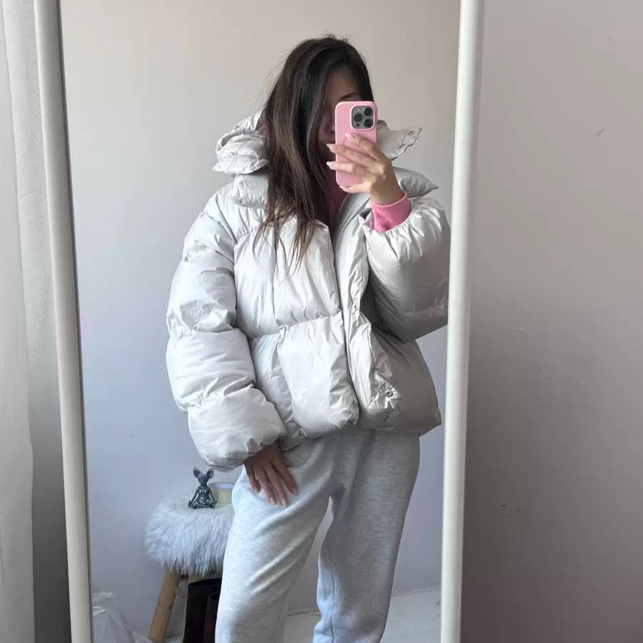 Winter Warm Cotton Puffer Jackets Women's Loose Parkas Coat Vintage Bread Jacket Outwear Office Ladies Quilted Jacket
