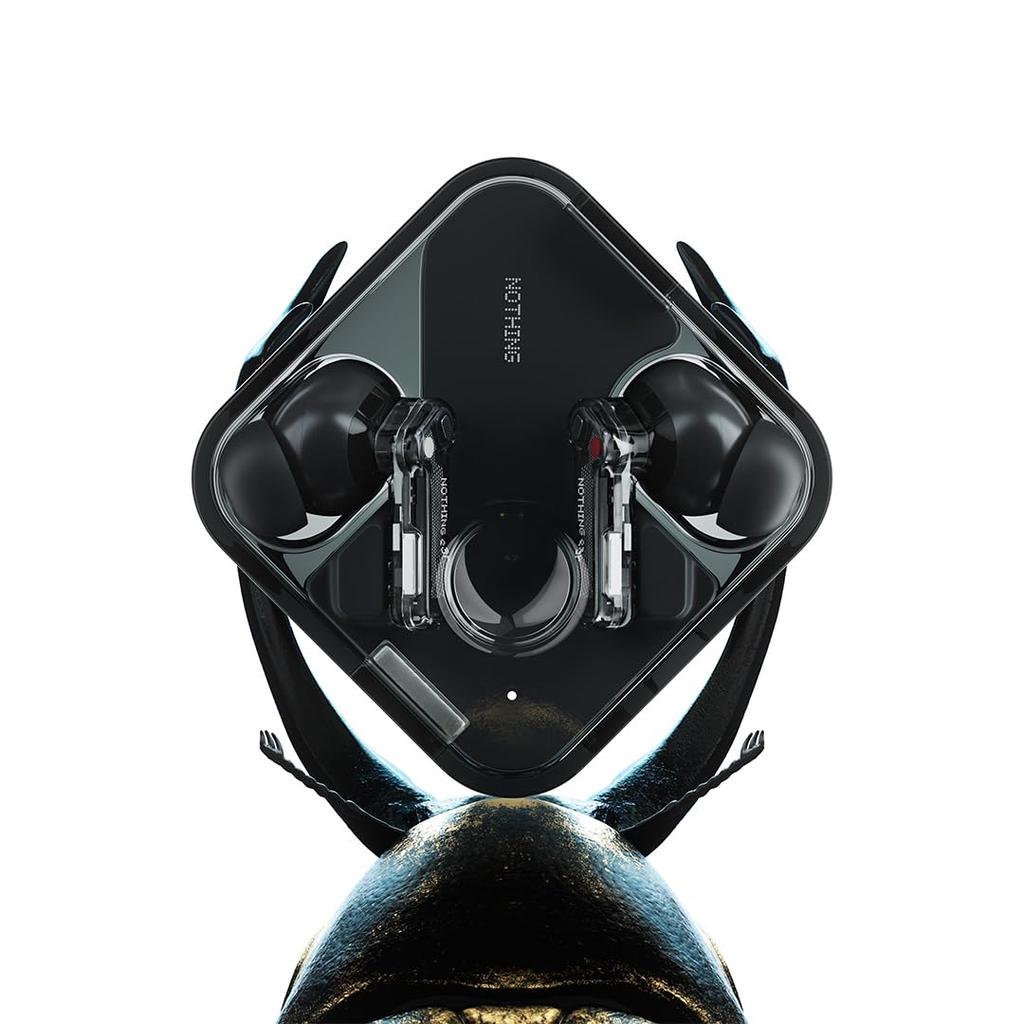 Auricolari Wireless Nothing Nothing 2025 Oro Cancellazione Attiva del Rumore Bluetooth Fino a Ore di Riproduzione Audio Modalità Suono Ambientale Microfono Multipoint